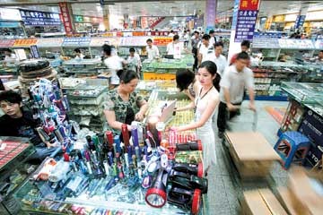 沙井電子城 后起之秀能否超越華強北的電子產品銷售霸主地位？